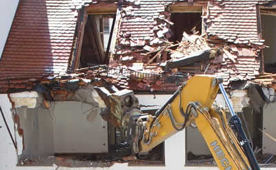 Building wrecking demolition services